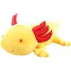 Uni Toys Peluche Axolotl giallo 30 cm Ecologico