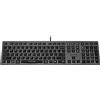 A4 Tech A4tech h FSTYLER FX60H Tastiera retroilluminata bianca USB QWERTY Nero Grigio