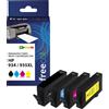 Freecolor K10356F7 Freecolor Patrone HP 934XL color BK/C/M/Y remanufactured