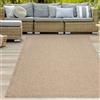 Teppich-Traum Tappeto per interni ed esterni in juta naturale Dimensioni - 120 x 170 cm