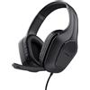 GXTrust Trust Gaming GXT 418 Rayne Cuffie da gioco leggere per PC Xbox PS4 PS5 Switch Mobile, driver da 50 mm, cavo da 2 m, connessione audio da 3,5 mm, cuffie over-ear con cavo, nero