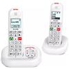 Alcatel Telefono cordless duo dect bianco Alcatel XL685VOICEDUOBLANC