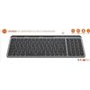 MOBILITY LAB Tastiera compatta - Tasti piatti - MOBILITY LAB - KP450W - AZERTY - FR - Connessioni multiple - Nero