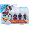 Spin Master Multipack di personaggi Superman, 5 personaggi, 8 cm, dai 4 anni in su, film Superman, include Robot #4, Mr Terrific, Ultraman e l'Ingénieure