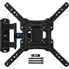 OEM Supporto da parete per TV a piastra, orientabile e inclinabile, 26-55 pollici, max. 40 kg, extra lungo