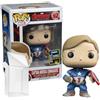 Funko Pop! Marvel: Avengers - Capitan America (senza maschera) n. 82, esclusiva per convention 2015