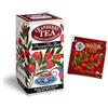 Mlesna Tè al Mirtillo Rosso Tea Mlesna confezione da 180 filtri - Tè nero di Ceylon con mirtilli rossi americani