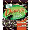 Dietorelle - Caramelle Gommose Vegan Liquirizia, Caramelline Morbide, Senza Zucchero, Senza Glutine, con Dolcificante Naturale - 24 Sacchetti da 70g
