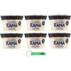 Beni Culinari 6 x Giovanni Rana Sugo Fresco Cacio e Pepe, crema di formaggio e salsa al pepe, salsa al pesto, 150 g + portachiavi Beni Culinari