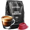La Capsuleria Caffè d'ORZO, cremoso (80 Capsule) compatibili con Bialetti (anche con modello Gioia e macchine con chip), 8 Pack Salva Aroma da 10 Capsule, senza caffeina, gusto delicato (La Capsuleria)