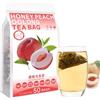 Plant Gift Tè Oolong e Pesca 蜜桃乌龙茶, Tè Ulong 175g/6.17oz (3.5g*50bags) | Naturale. 100% Puro. Senza additivi. Oolong con pesca, dolce-fruttato. Caldo o freddo. Also:Honey Peach Oolong Tea Bags