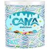 CAIYA DELICIOUS Cilindro Trasparente con Snack Miniatures al Cioccolato a Latte con Ripieno al Cocco per bounty, circa 102 praline di cioccolata, 1kg