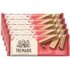 Generico 5X Ancora Uno Nocciolato Wafer Farciti con Crema di Nocciola e Granella di Nocciola per tre marie 140g