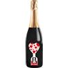 Bottle-Up Idea regalo spumante Prosecco DOC, bottiglia personalizzata originale per San Valentino, bomboniere, anniversario di fidanzamento e di matrimonio (0,75L, Love Potion)