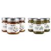 Almafruits Cuore della Sicilia - Sugo di finocchietto selvatico e Caponata - 6 Vasetti Misti