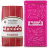 Yerbox Set Amanda: Yerba Mate Tè Tradicional 500g + Campione regalo (40g) Contenitori da Tè (Rosa) in Metallo | Scatola di Latta con Coperchio Salva Aroma Argentina