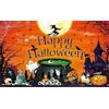 Generico Cialda Alimentare per Torte Halloween, tonda o rettangolare, fibra o ostia (Rettangolare, ostia)