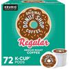 The Original Donut Shop Regular, Keurig K-Cups, 72 Count, 72 Count