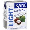 Kara Latte di cocco Light - mattone 200 ml