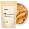 Kamelur 1kg di bastoncini delicati di zenzero BIO: bastoncini di zenzero canditi e zuccherati della migliore qualità biologica, senza solfiti