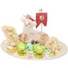 rarezze.it RAREZZE - Agnello di pasta reale (pasta di mandorle di Sicilia) modellato e decorato interamente a mano, ideale regalo di Pasqua (gr.100). RAREZZE: antica pasticceria artigianale siciliana