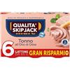 Generico Tonno All'Olio Di Oliva Qualità Pregiata SkipJack, 5 Confezioni Da 6 lattine x 65 Gr, Scad.2029