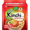 Nongshim Gourmet Kimchi Instant Ramen Noodles, confezione da 16, ricco brodo di kimchi, pacchetto di salsa con kimchi, mix di zuppa Ramyun per microonde premium
