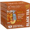 ITALIAN COFFEE FOR ESPRESSO LOVERS Italian Coffee 64 Capsule Black Tea Peach Compatibile con Nescafé Dolce Gusto
