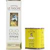 Le Fascine Olio Extravergine d'Oliva Provenzale Biologico 100% Italiano Prodotto da mono cultivar Provenzale (Peranzane) (Latta da 100 Ml)