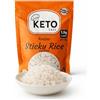 Keto Chef Konjac (Riso Glutinoso, Confezione da 1 x 200g), Vegano, Riso Istantaneo per Sushi, a Basso Contenuto di Carboidrati, Senza Glutine e Zucchero, a Basso Contenuto Calorico, Pronto da Mangiare