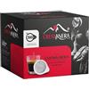 CUORE NERO CAFFE Crema Nera - 50 Cialde Caffè ESE 44mm da 7,5g, Miscela Forte e Cremosa, Espresso Napoletano,
