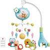 Generico Crib Mobile, Musical Nursery Mobile With Lights And Remote Control, Rotating Baby Crib Toy With Automatic Music Box, Perfect For Boys Girls, Ideal For Christmas Birthday Shower