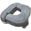 My Brest Friend Cuscino per allattamento doppio, per un maggiore comfort con fodera, cuscino ergonomico per l'allattamento al seno per il massimo sostegno, cuscino per allattamento regolabile con