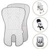 baby idea Babysanity® Morbido Riduttore Passeggino Universale Copri Seggiolone Pappa Ovetto Seggiolino Auto 100% Spugna di Cotone Materie Prime e Confezionamento Made in Italy (Materassino Spugna Stella)