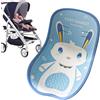 Wpsagek Tappetino di raffreddamento per seggiolino auto, comodo, con doppio gancio di fissaggio, per bambini, per passeggino, carrozzina, sedia