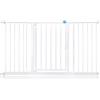 Bettacare Cancelletto per Scale con Chiusura Automatica, 147cm - 154cm, Bianco, Cancelletto di Sicurezza a Pressione, Cancelletto per Bambini, Barriera di Sicurezza per Porte e Corridoi