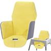 Generico Cuscino Per Seggiolone Pappa, Cuscino Riduttore Per Seggiolone Pappa In Cotone Stoffa, Fodera Per Sedia Da Pranzo Per Bambini, Lavabile Pieghevole Cuscini Per Seggiolone Ike-a Antilops, 37x23cm