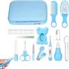 Generisch Set per la cura del bambino - Set completo per la cura del bambino con accessori per l'igiene e il benessere | Spazzolino da denti per viaggi e bagno di routine mattutina