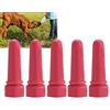 Pssopp Capezzoli Bere Latte per Pecora Capra Agnello Piccoli Animali Morbido Ciuccio in Gomma Lunghezza 6,9 cm per Allattamento Tettarelle Nutrire Bimbi Orfani