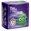 Totò Piccinni PILLO Premium XL, Taglia 6 (16-30 Kg), 12 Pacchi da 40 (480 Pannolini Bimbo)