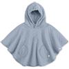 BEMINI Poncho da viaggio Pady Quilted + jersey Stone, 9-36m, pietra