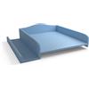regalik Fasciatoio per Lavatrice - 60x70 cm - Pannello in Legno Laminato - Azzurro Chiaro - 82x72x10 cm - Salvaspazio e Sicuro