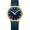 Mondaine Classic orologio Uomo Analogico Al quarzo con cinturino in Tela A660.30360.40SBQ