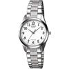 Casio 19123 LTP-1274D-7B - Orologio da donna al quarzo bracciale metallico quadrante bianco, bianco, Bracciale
