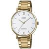 Casio Orologio al quarzo da donna, display analogico e cinturino in acciaio inossidabile