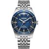 Sea Gull SEA-GULL Seagull Orologio Meccanico Automatico Deep Ocean Uomo Orologio Meccanico 200M Impermeabile 40.5MM 316L Precisione Acciaio di Lusso Orologio Automatico 1064, Blu, Bracciale