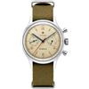 SEAKOSS Cronografo retrò 1963 originale Seagull ST1901 movimento meccanico da uomo a carica manuale con vetro zaffiro e specchio acrilico, orologio da polso pilota, Retro