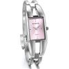 JewelryWe Orologio al Quarzo da Donna, Cinturino in Lega,Forma Quadrata,Colore Bianco/Rosa/Nero/Oro