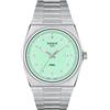 Tissot Mens PRX 316L cassa in acciaio inox orologi al quarzo, grigio, acciaio inossidabile, 12 (T1374101109101)