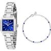 Morellato Orologio Donna, Solo tempo, Analogico, 31 mm, Collezione DAFNE, Special Pack con Bracciale